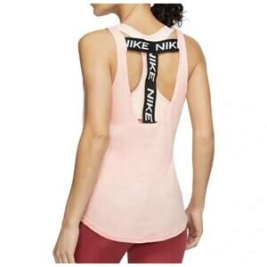 Women’s Nike Dri Fit Racer Back Light Pink Size Medium Tank Top